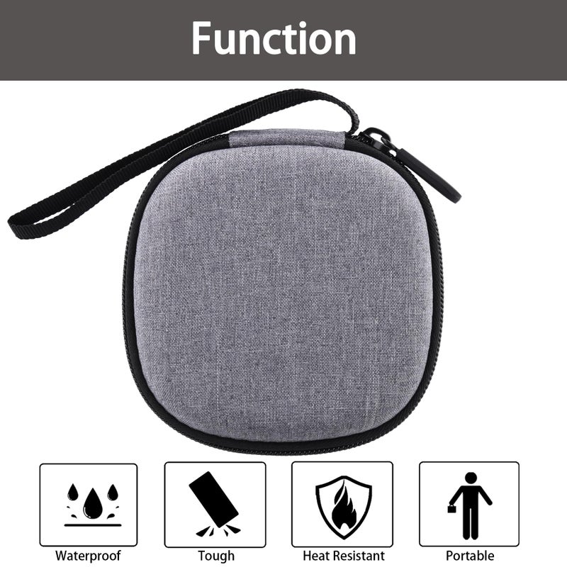 Aenllosi Case for Bose SoundLink Micro Bluetooth Speaker, Bose Speaker Storage Organizer, White Smoke (Case Only) - Image 4